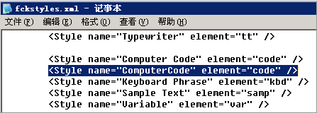 添加样式 ComputerCode