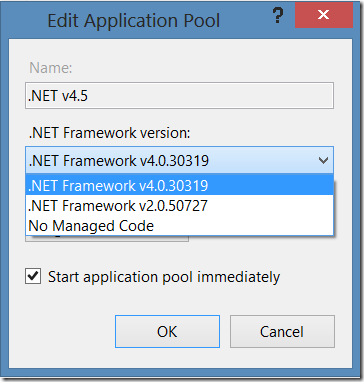 IIS .NET v4.5