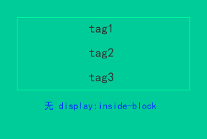 无 display:inline-block 时 li 列举换行