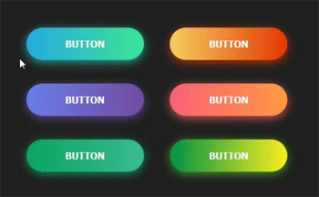 css3颜色渐变按钮 鼠标划过变色