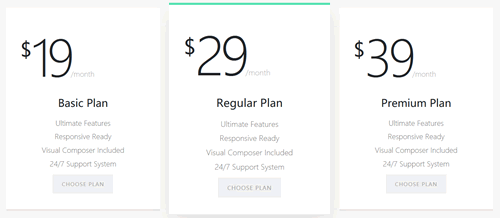 CSS 定价表（Pricing Table）-6