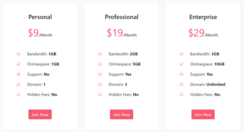 CSS 定价表（Pricing Table）-10