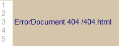 ErrorDocument 设置404无效