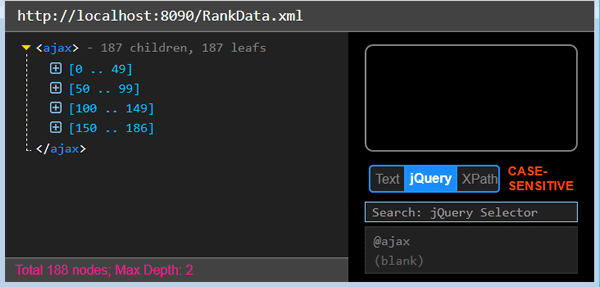 XML Viewer Plus 默认是以折叠节点的形式来显示